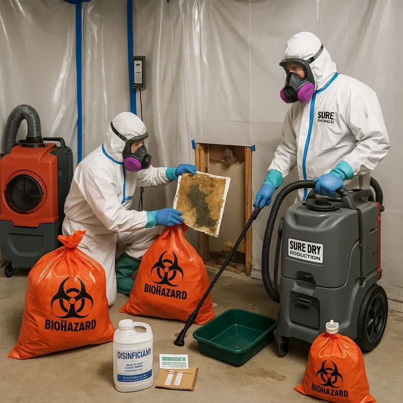 Contaminated Water Handling Protocols process in West Blocton, AL